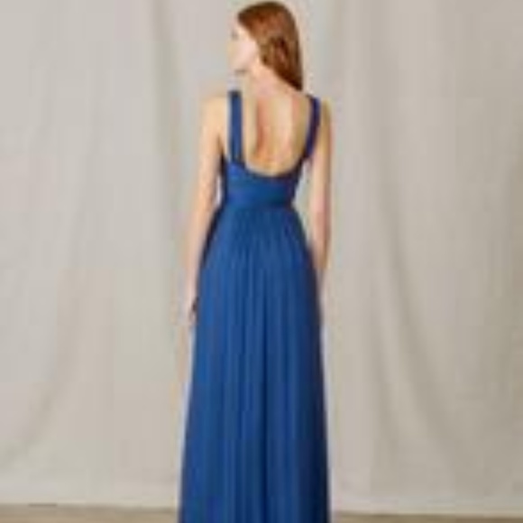 Amsale Bridesmaids Style G878C Ice - Picture 2 of 5